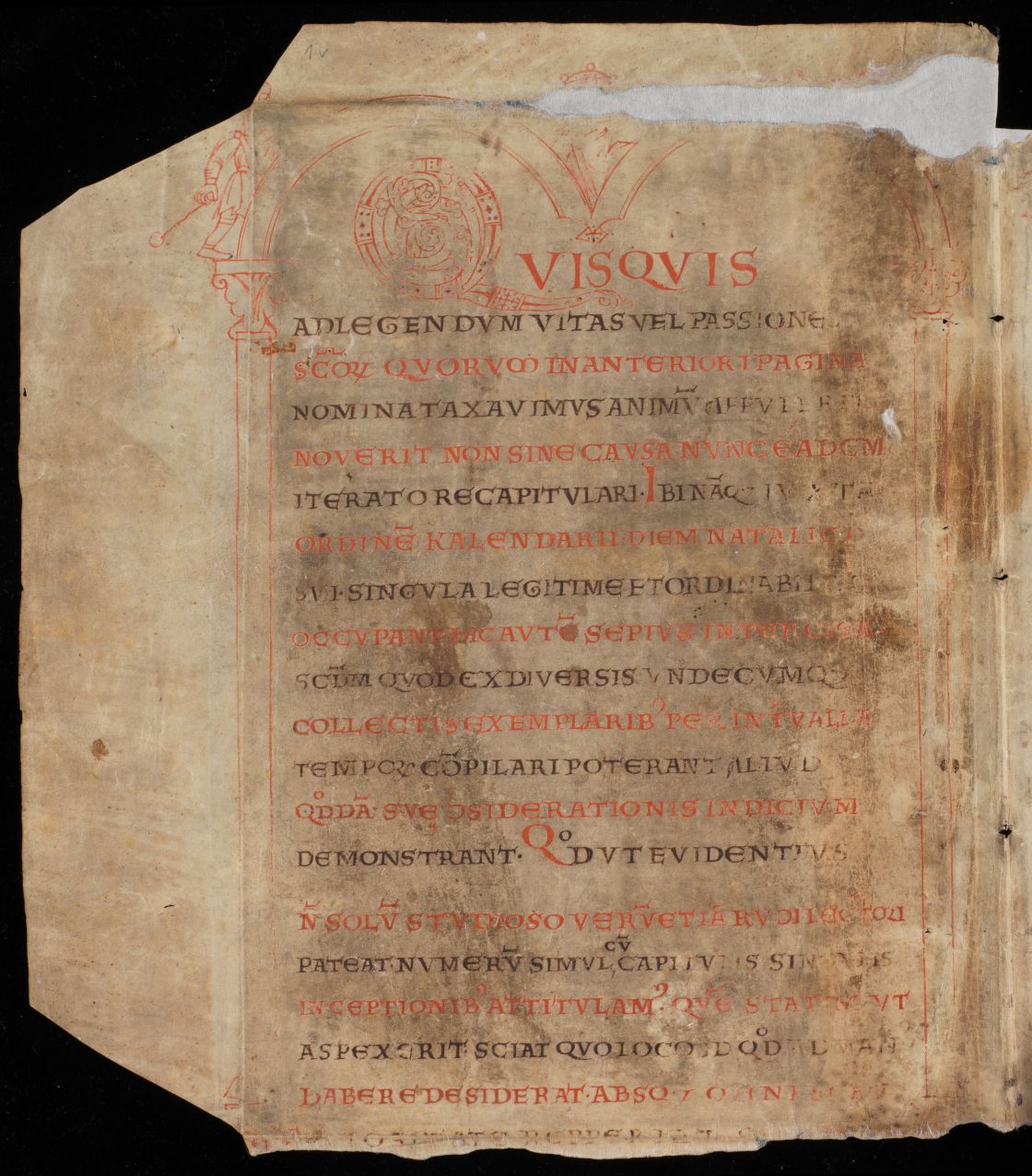 [sine loco], codices restituti, Cod. 4 (Legendarium), f. N I 2: 59a-1v – Fulda Legendary